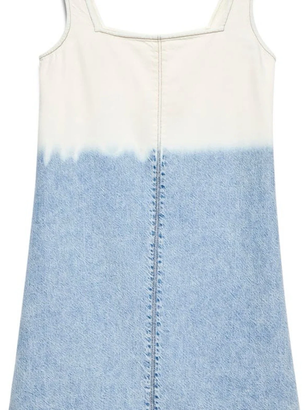 NWOT $338 Rag & Bone Two Tone Denim Dress - size M! - Picture 3 of 7